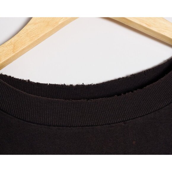 Vintage Delta Spider Man T-Shirt Mens XL Black Distressed - Picture 7 of 9